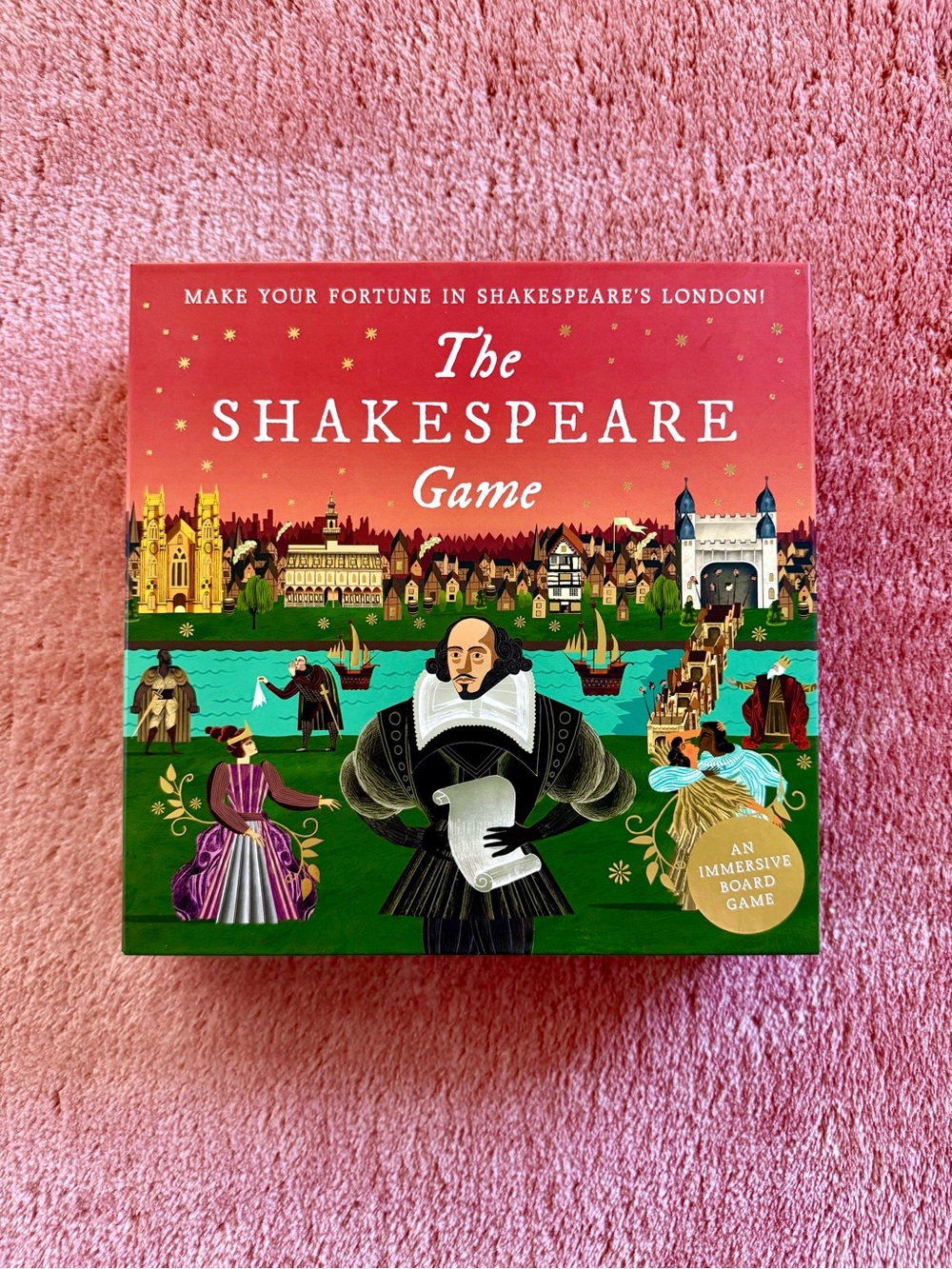 Never Used Laurence King The Shakespeare Game Immersive Board Game